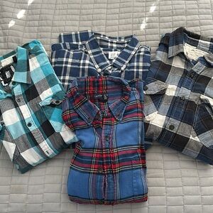 4 XL flannels